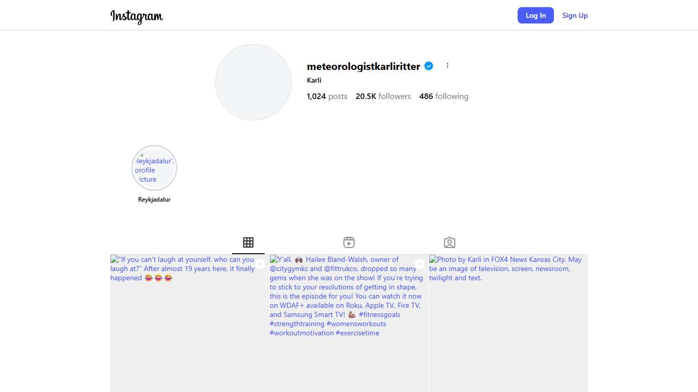 Karli (@meteorologistkarliritter) • Instagram photos and videos